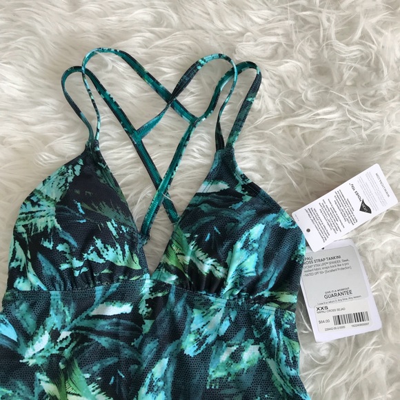 🆕 Athleta Napali Cross Strap Tankini Swim Top - Picture 5 of 8